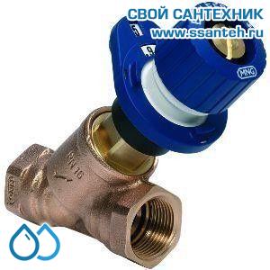 12543 Honeywell, V5010Y0065 Клапан запорно-балансировочный, 2 1/2", ВР, Kvs 47,7м3, синий